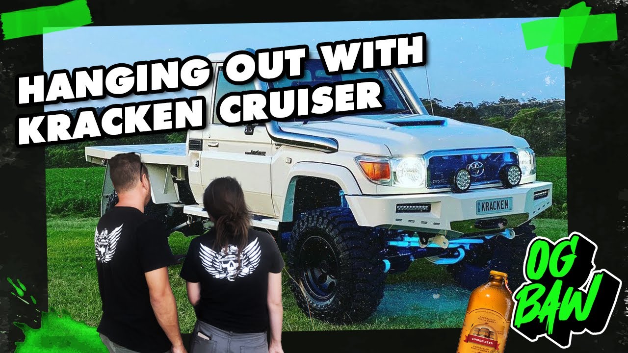 Working on Landcruisers with KRACKEN Cruiser