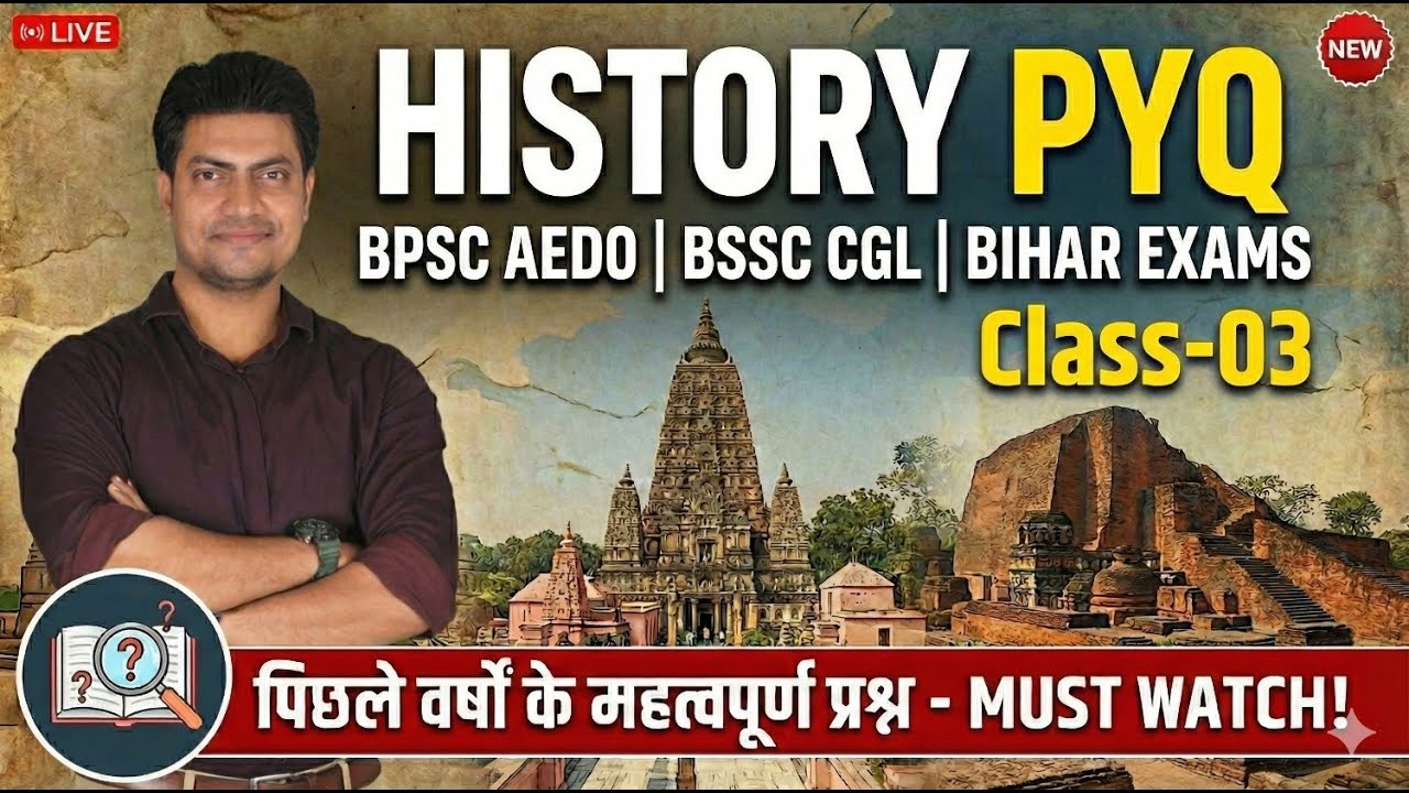 Modern History (आधुनिक इतिहास) PYQ | Class-03 |BPSC AEDO, BSSC CGL 4 Inter Level | Top Questions