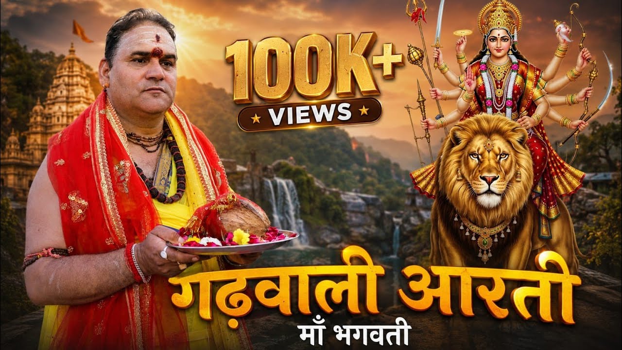 GADWALI AARTI// गढ़वाली आरती//मां भगवती जगतजननी//HARI OM NARAYAN VL