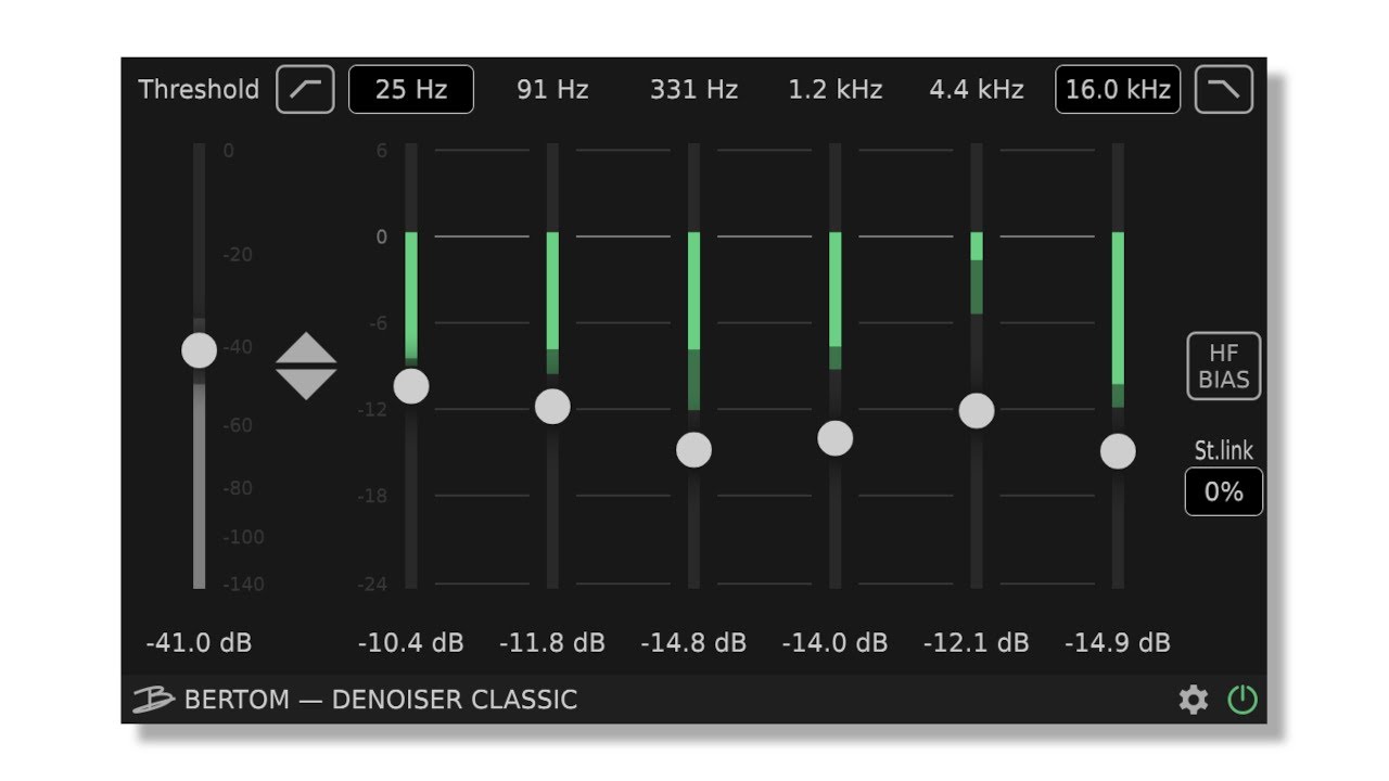 Bertom Denoiser Classic v3 - Free noise reduction plug-in
