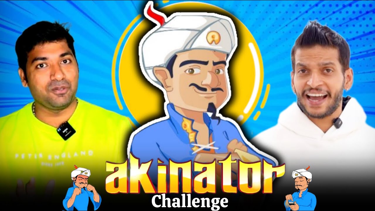 Finding Youtubers @iamvrraja & @UnqGamer || Akinator Game || You Roasted