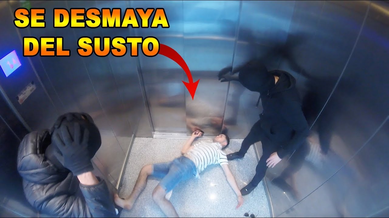 BROMA DEL MANIQUÍ EN EL ASCENSOR #1 [Cámara Oculta]