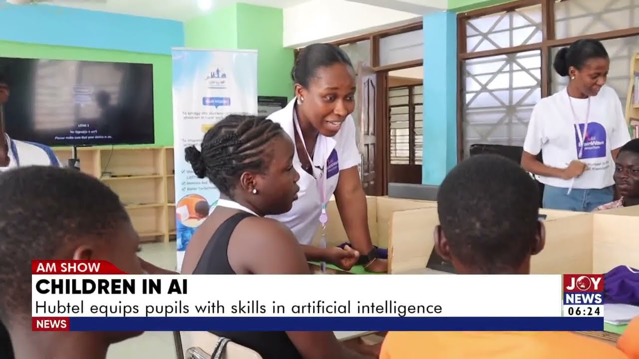 Children in AI: Hubtel equips pupils with skills in Artificial Intelligence