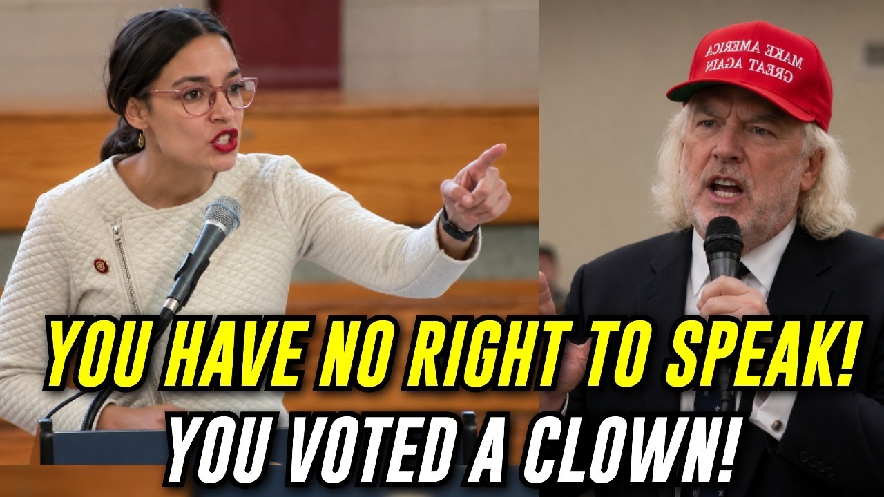 Самоуверенный сторонник Трампа вступил в конфликт с AOC и получил мгновенный урок.