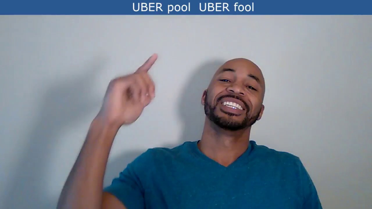 UBERpool!   UBERfool!