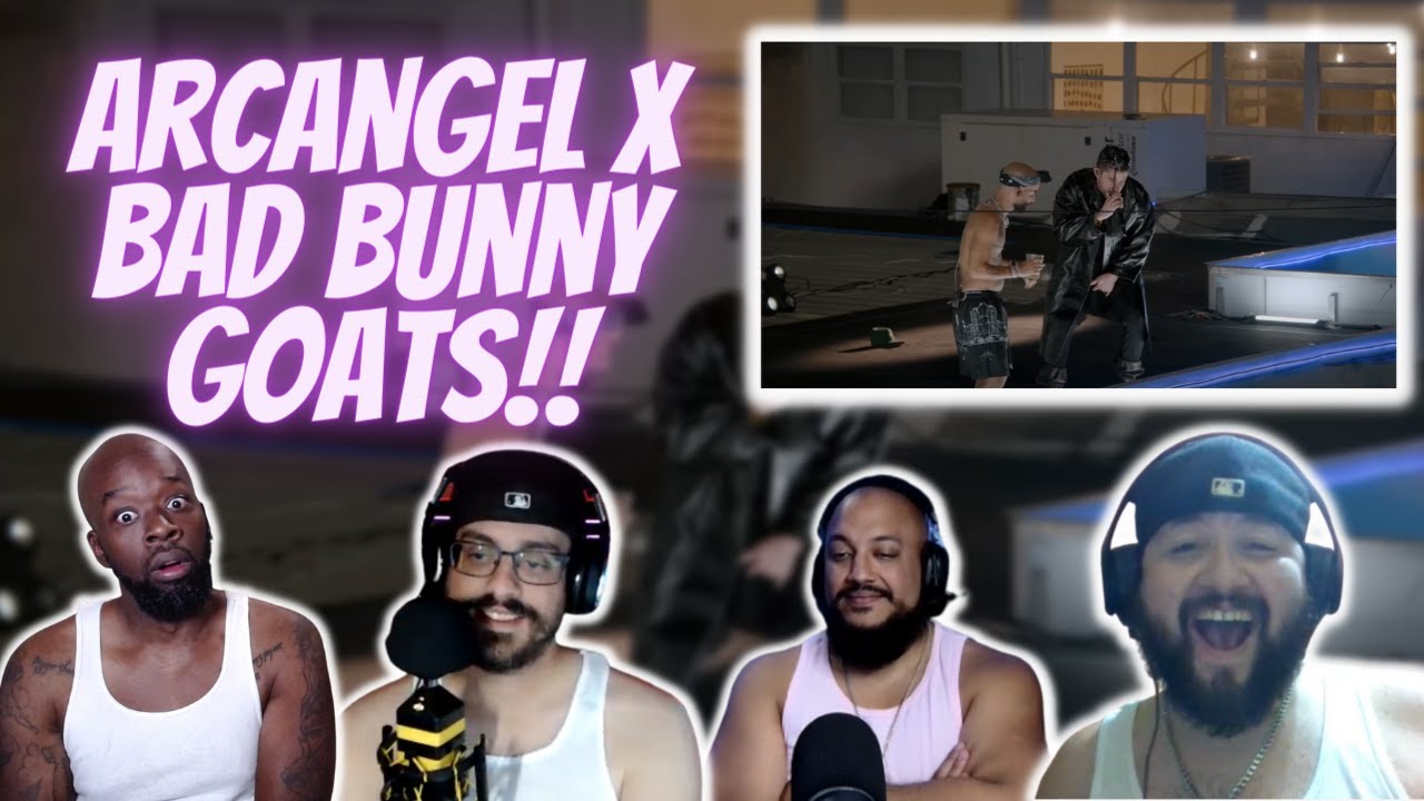 FIRST REACCION WITH THE BOYZ!! Arcangel x Bad Bunny | La Jumpa