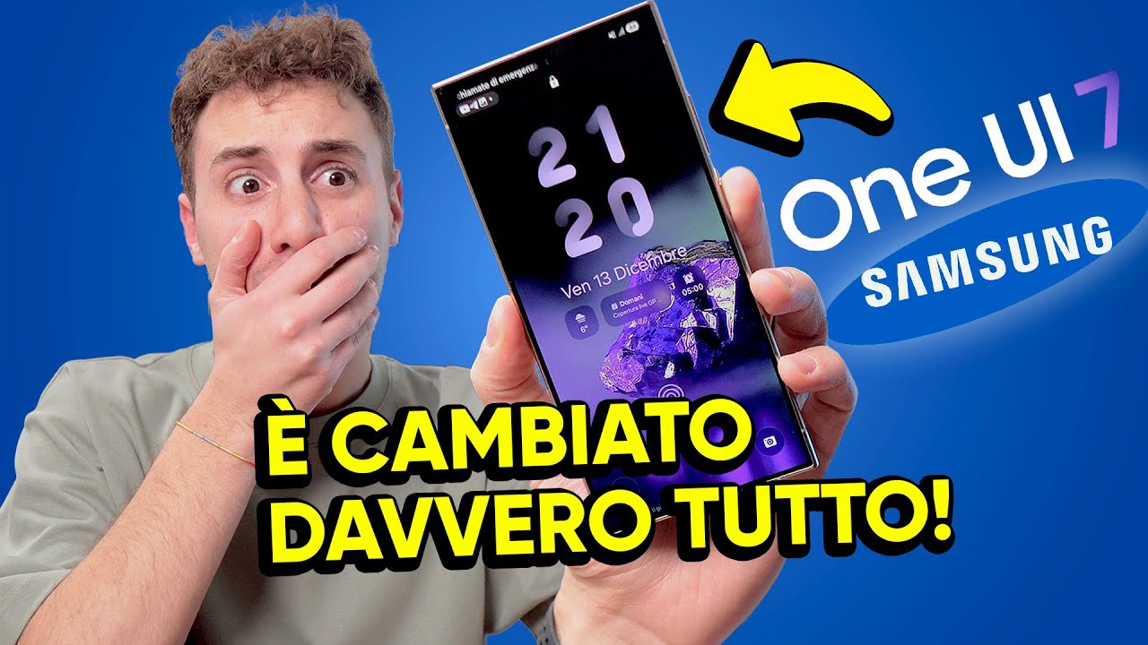 COME ho PROVATO ONE UI 7.0 di SAMSUNG su S24 ULTRA con ANDROID 15! Meglio di prima?