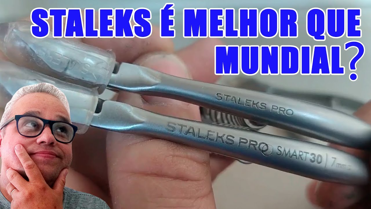 Esse alicate é o DOBRO do preço, mas qual a diferença? Staleks x Mundial