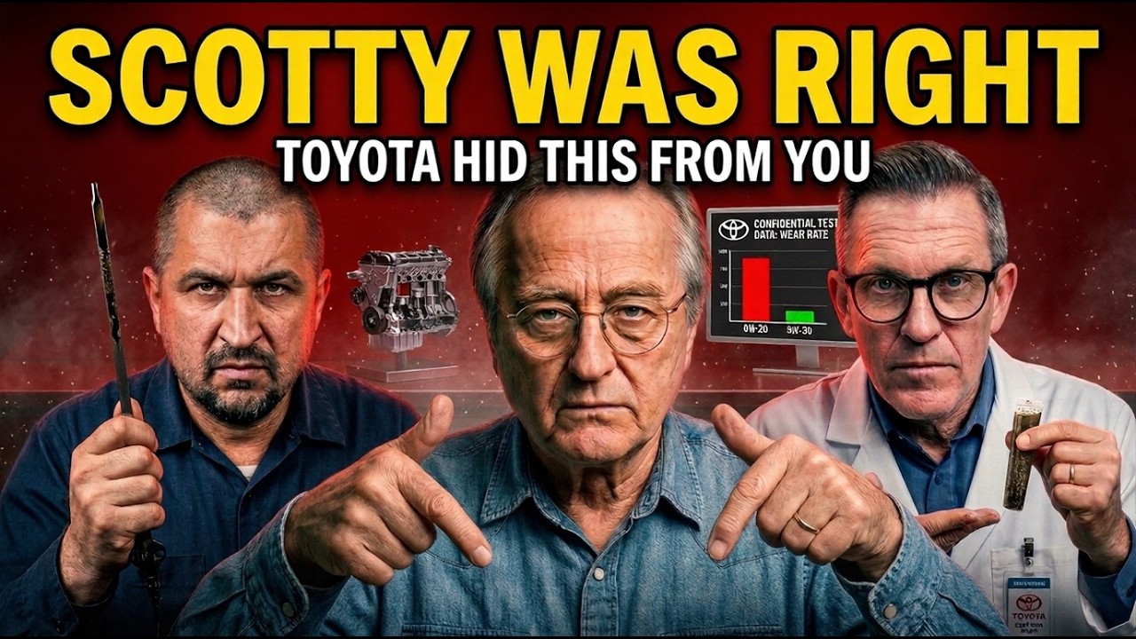 Scotty Kilmer, Car Care Nut & Motor Oil Geek: Toyota's 0W-20 Secret Finally EXPOSED (TSB Proof)