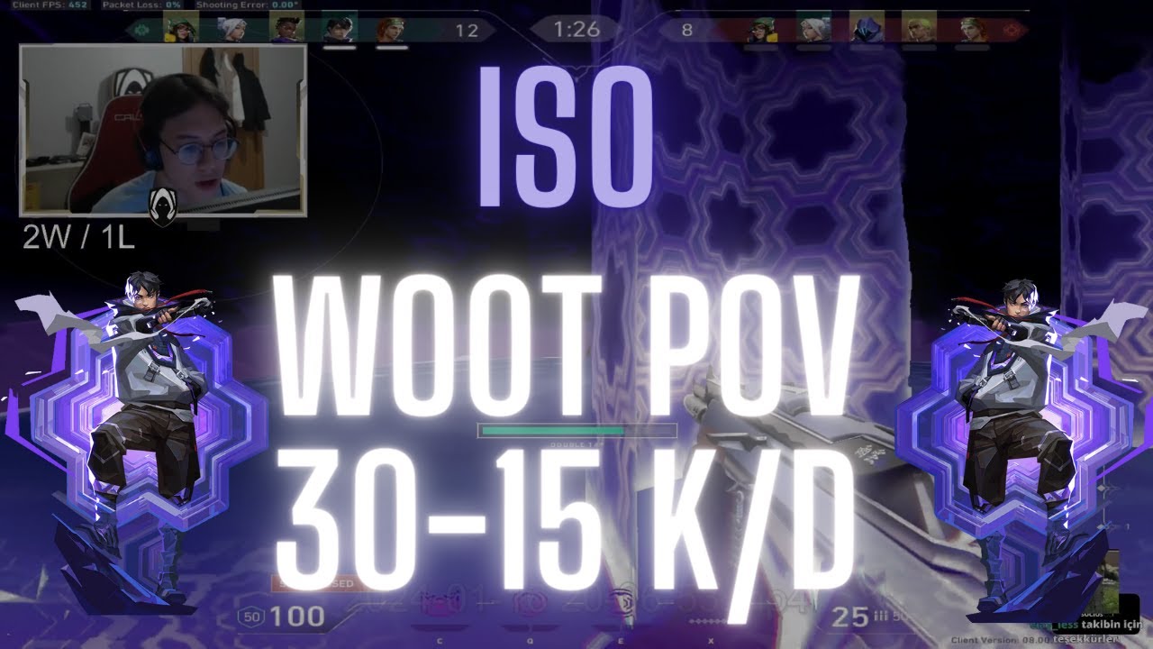 [Old Iso] TH Wo0t POV Iso on Lotus 30-15 K/D (VALORANT Pro POV)