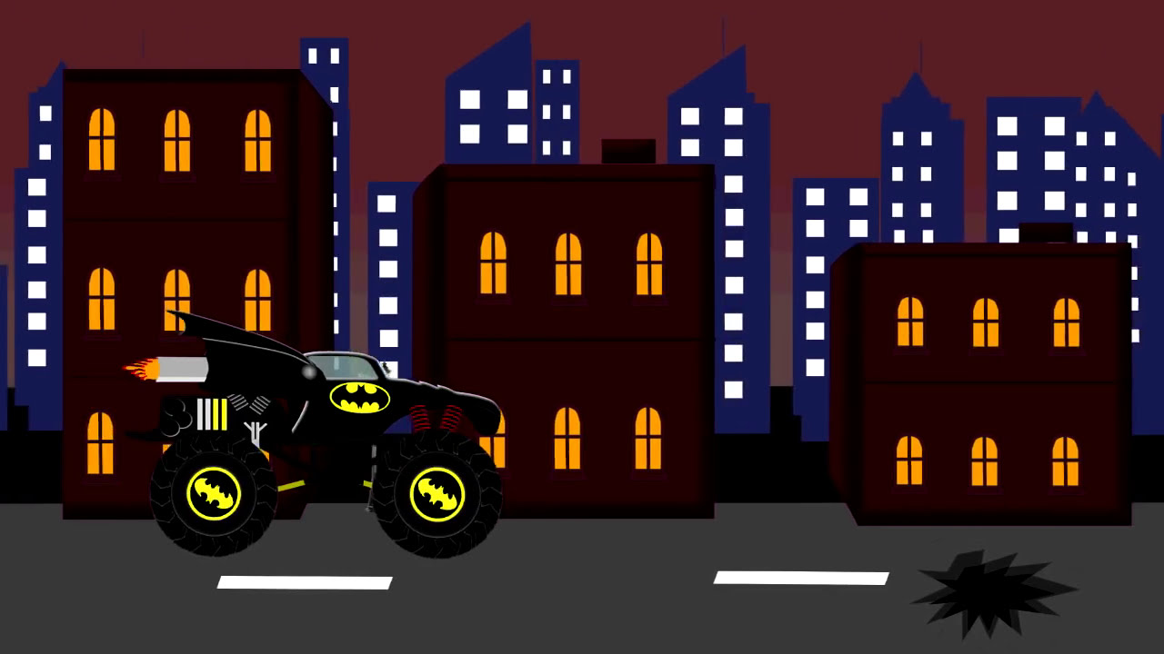 Batman Monster Truck - Video Demolisher for Children by Bazylland