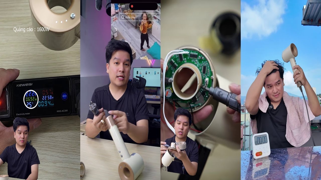 REVIEW MÁY SẤY TÓC ION ÂM CHÍNH HÃNG GIÁ RẺ SẤY SIÊU NHANH