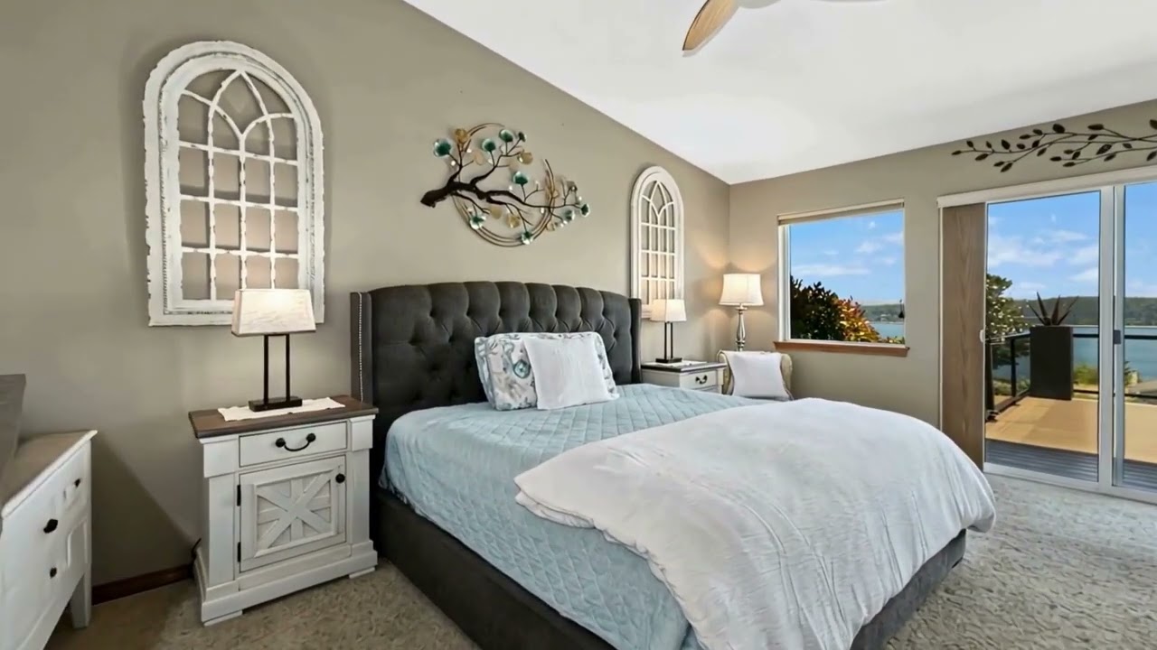 Scenic Island Retreat with Bay Views & Private Beach Access