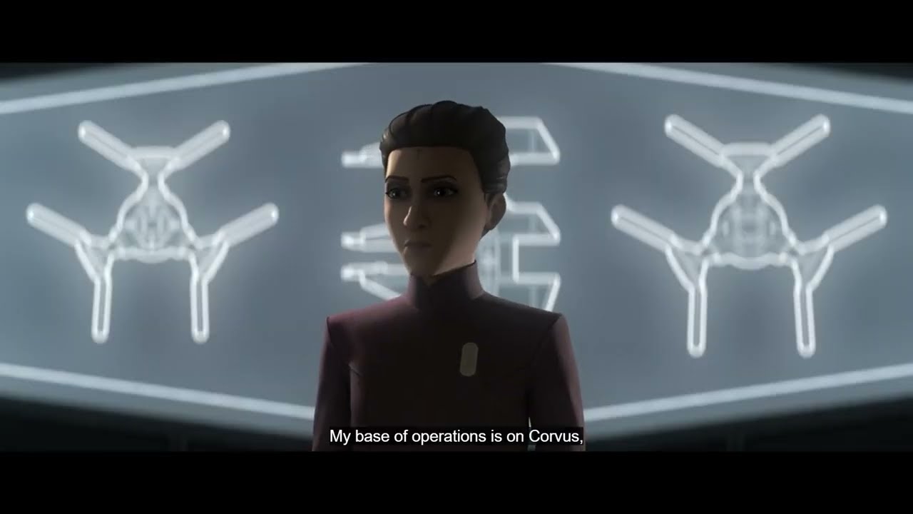 Morgan Elsebeth shows her Tie Defender Project | The Tales of The Empire Season 1 Episode 2