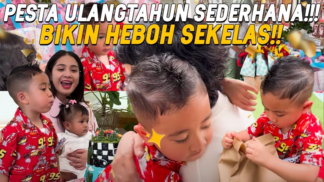 GAK KELAR2!!! HEBOH SATU SEKOLAH CIPUNG BIKIN PESTA ULANGTAHUN DIKELAS!!!