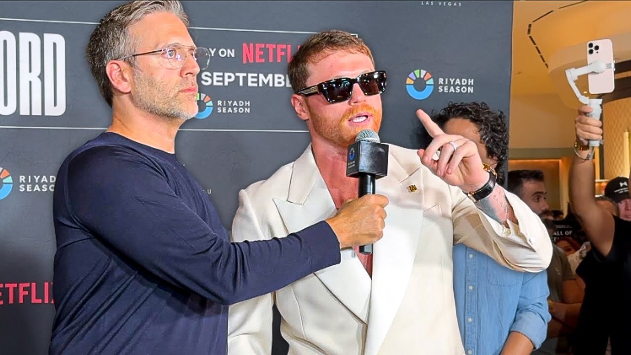 Canelo GRAND ARRIVAL vs Terence Crawford - Promises KO win!