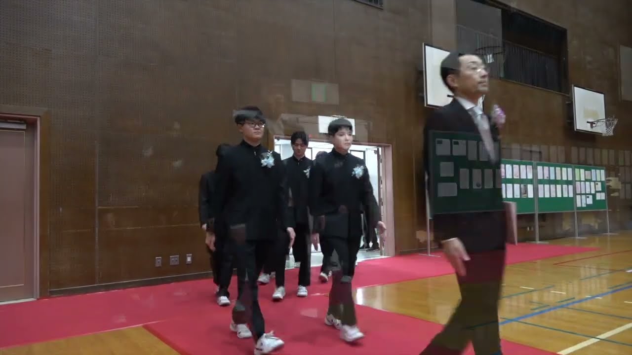 【広島城北高等学校】第６０卒業式
