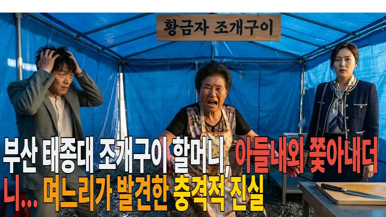 조개구이 할머니 '너희 나가' 쫓겨난 며느리, 항아리 열고 오열한 이유