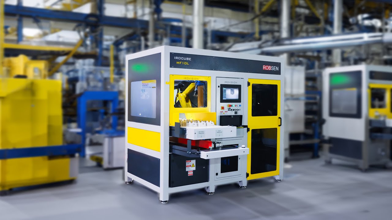 IROCUBE MF10L Mastering Production Efficiency /// Specially Designed for Fanuc RoboDrill