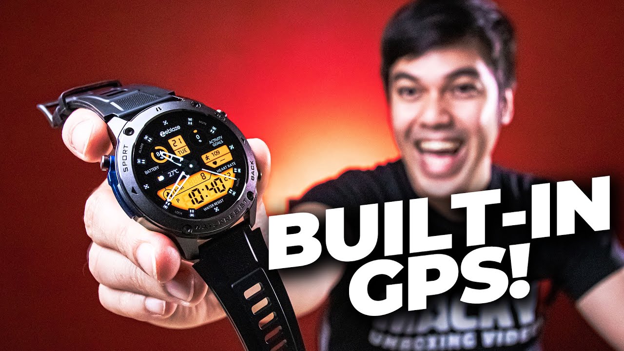 ⚡Best Rugged Smartwatch Under 4K?! Zeblaze Stratos 2 Ultra Rugged Smartwatch #smartwatch