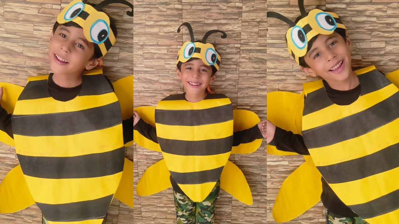 Fancy dress Honey Bee 🐝 Costume, #craft | Rhymes Prop ,Fancy dress competition First 🥇 prize 🏆