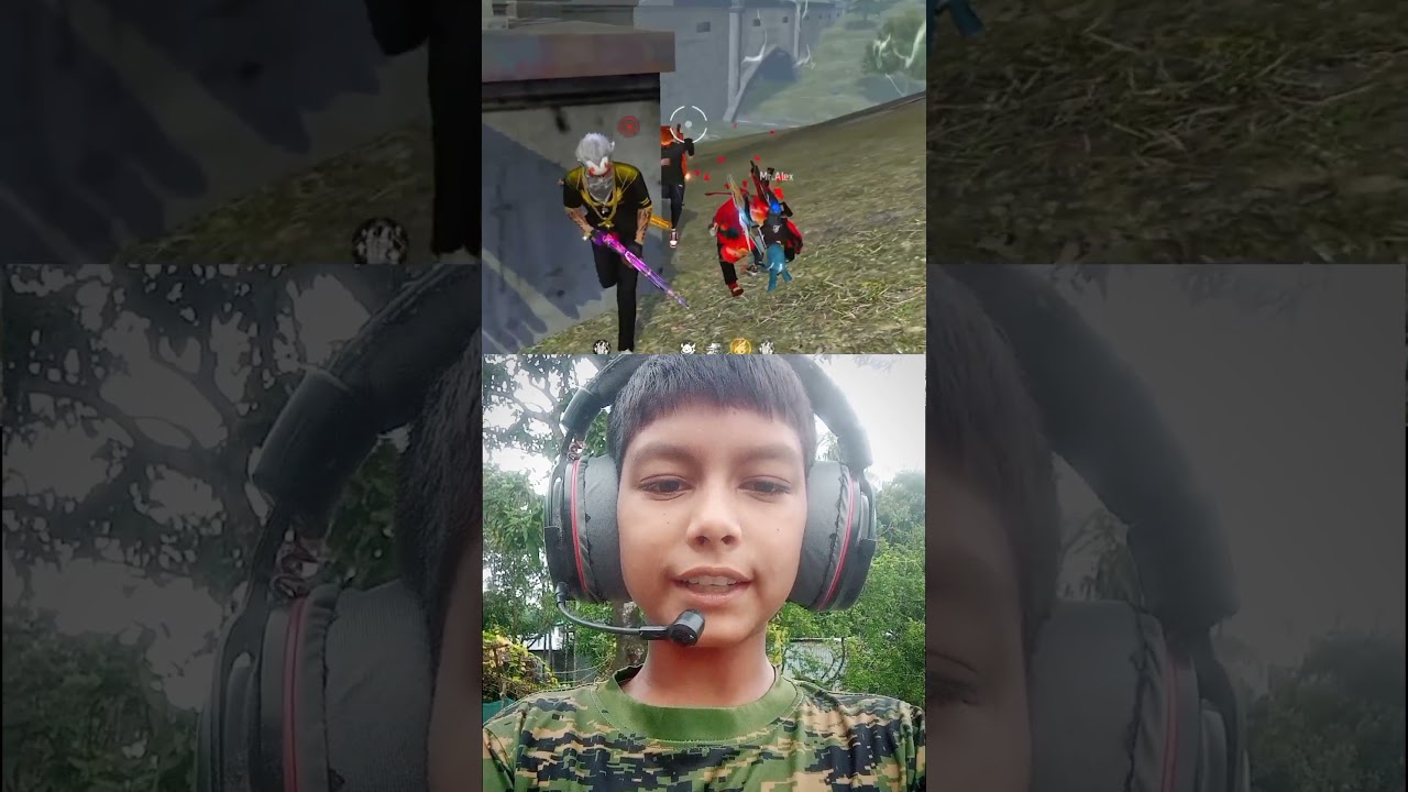 1AMMO BUT 2ENEMIES 😁 IMPOSSIBLE REACTION VIDEO #freefire  #ffreaction #gaming