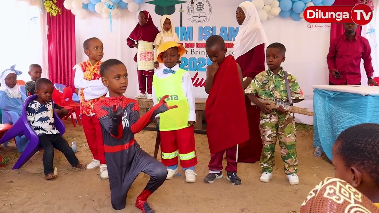 Makomando wadogo waonesha balaa mbande mahafali salim islamic nursery school