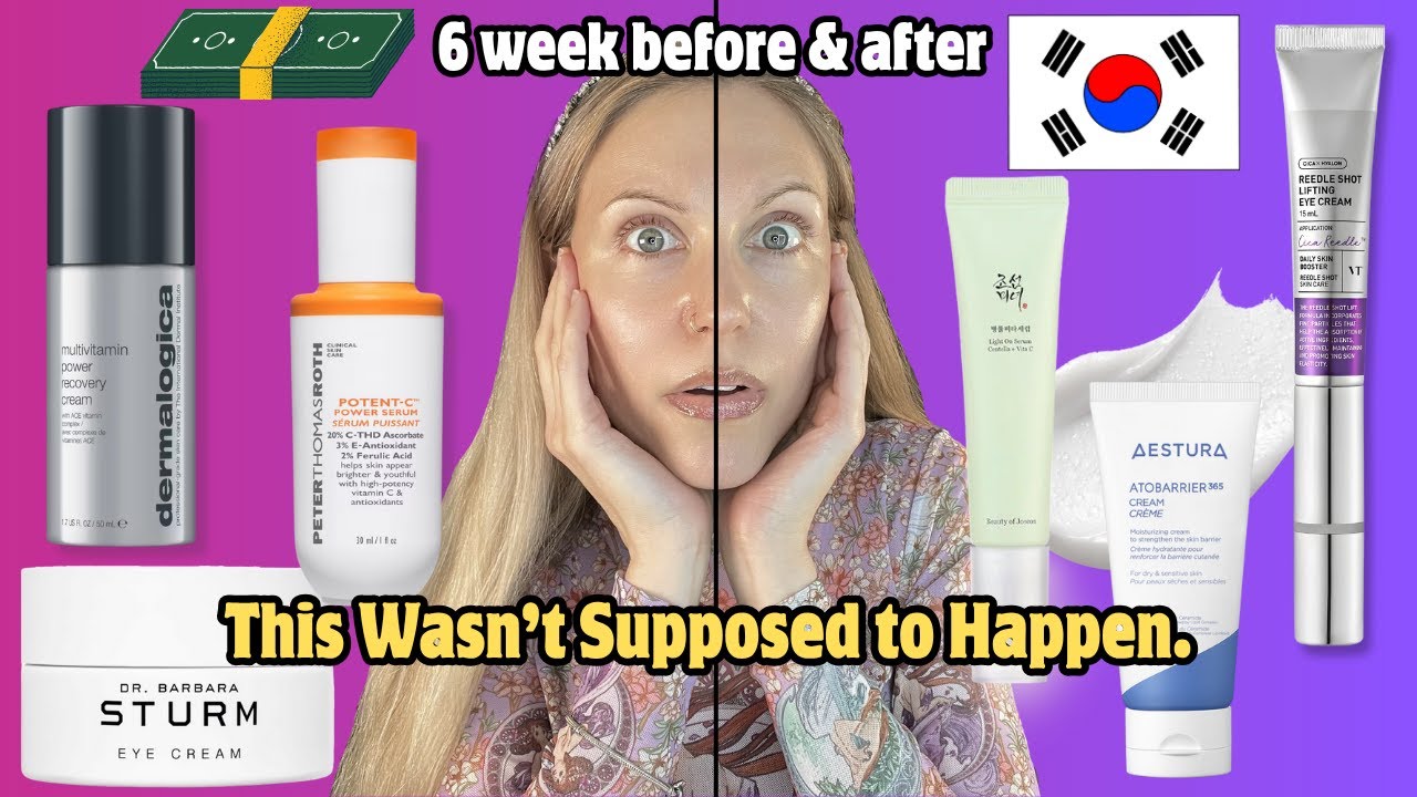 K-Beauty vs High End Skincare: 6 Weeks Led to THIS?!?