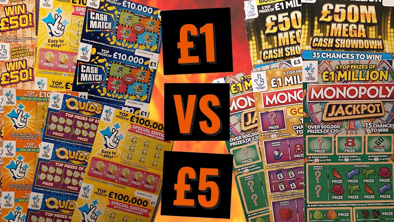 £1 VS £5 Scratchcards ⚔ 💰