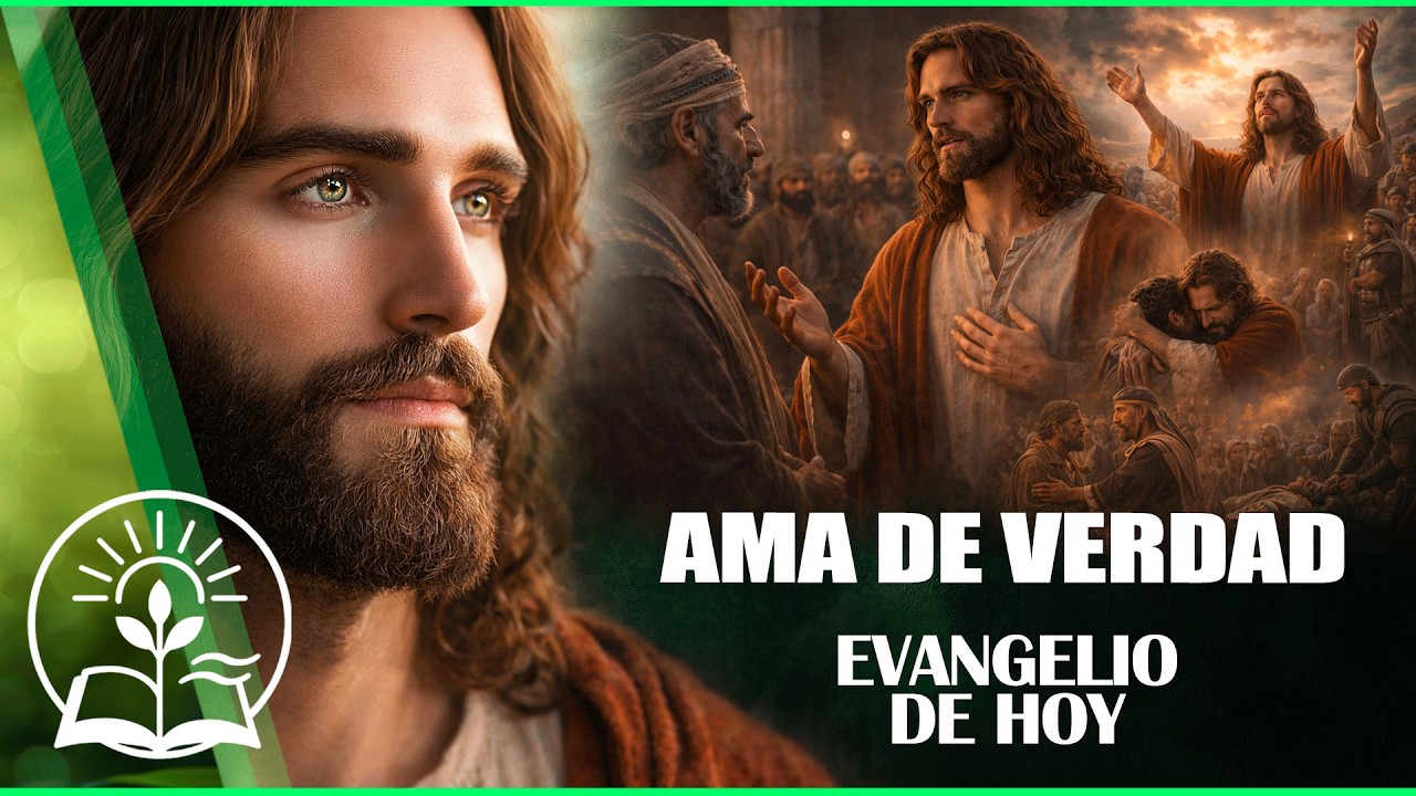 Evangelio de HOY | Viernes 13 de Marzo | Ama de verdad | Dios te habla hoy | Reflexión y oración