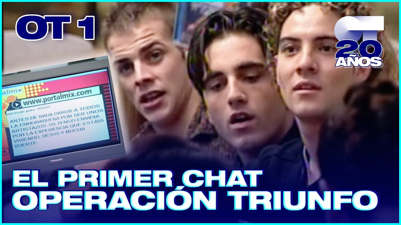 El PRIMER CHAT de OPERACIÓN TRIUNFO 2001