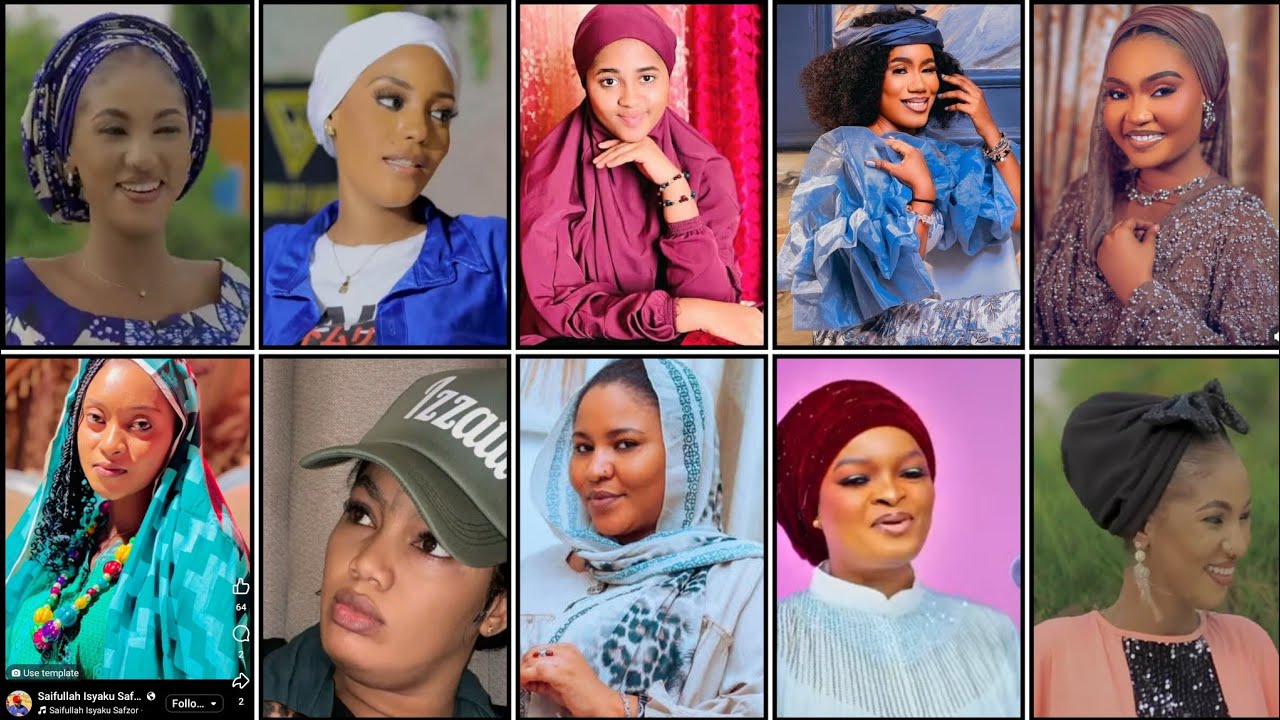 Jerin Jaruman Kannywood Mata 10 'Yan Asalin Kasar Niger 🇳🇪 Ta 3 Zata Baka Mamaki