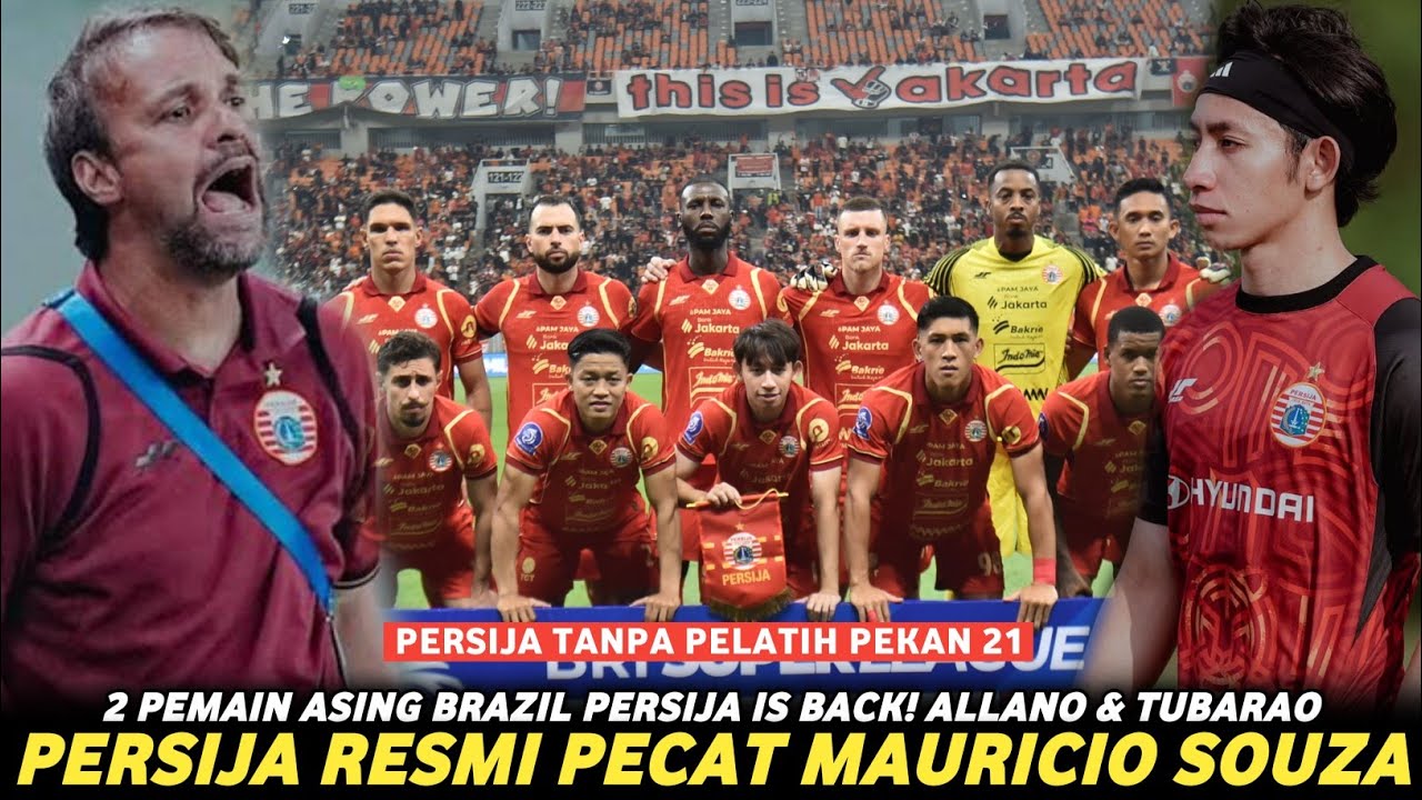 RESMI DI PECAT🔥 Mauricio Souza Hilang Dari Skuad Persija‼️ PERSIJA TANPA PELATIH PEKAN 21😱 #persija 