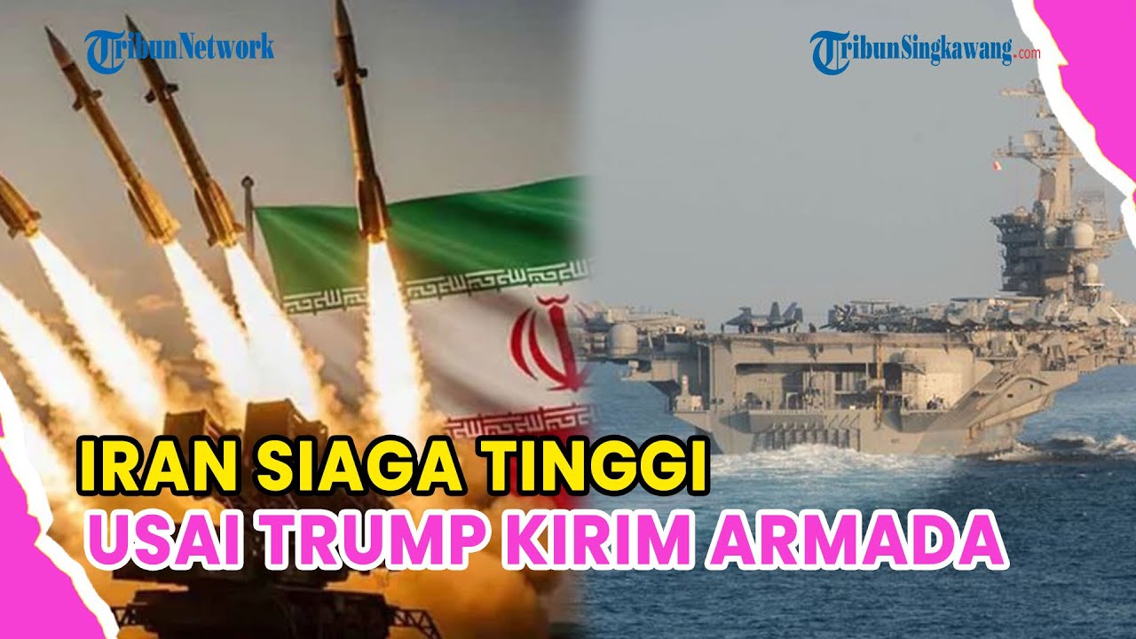 🔺IRAN SIAGA TINGGI❗USAI TRUMP KIRIM ARMADA TEMPUR KE TIMUR TENGAH