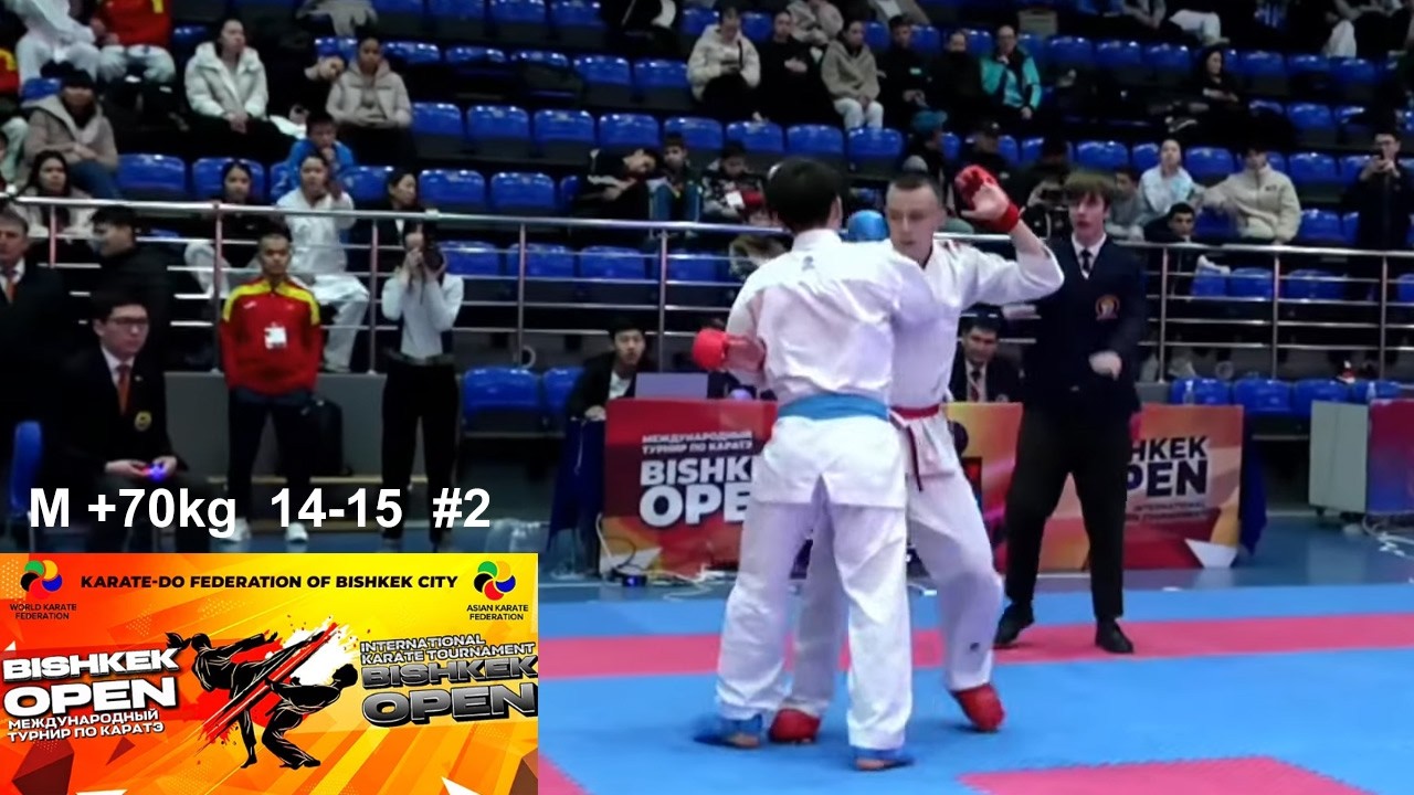 BISHKEK OPEN 2026 M 14-15 +70kg / ARTEM MORDVOV / INDIVIDUAL KUMITE - ROUND 2