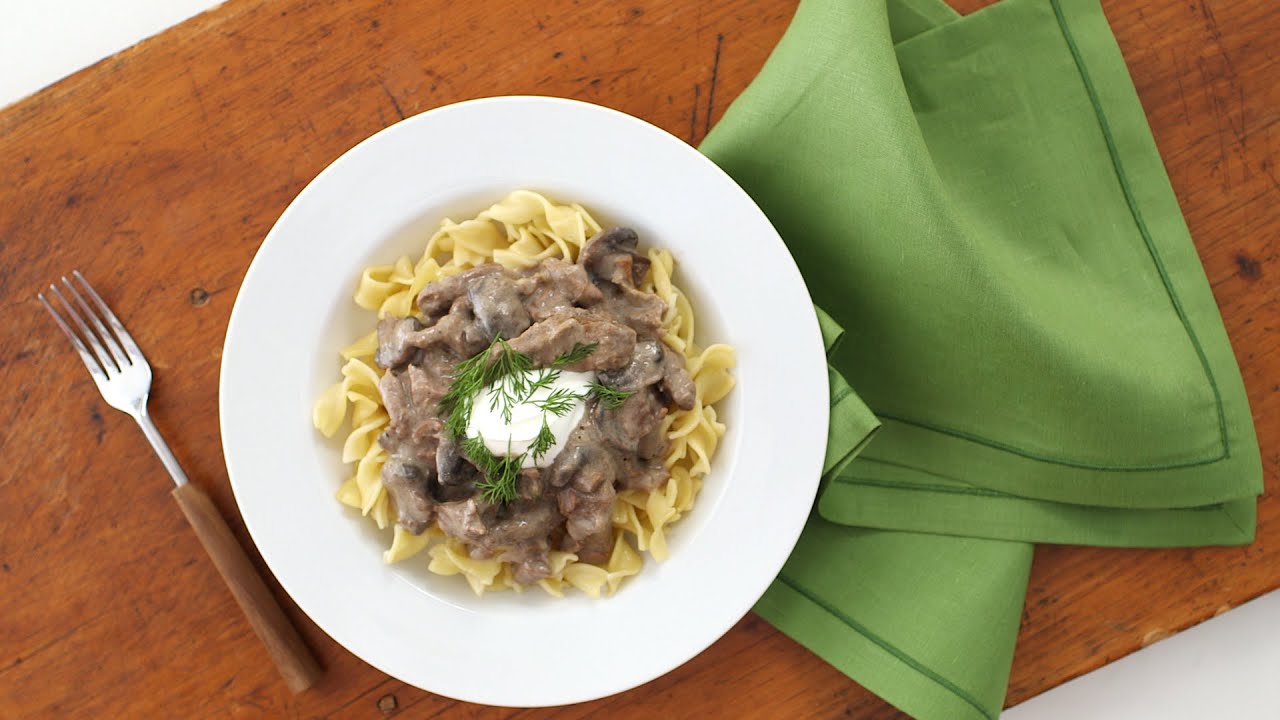 Slow Cooker Beef Stroganoff - Everyday Food with Sarah Carey