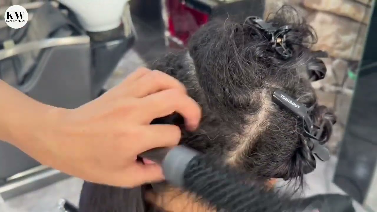 Alisamento em Cabelo Danificado / como fazer