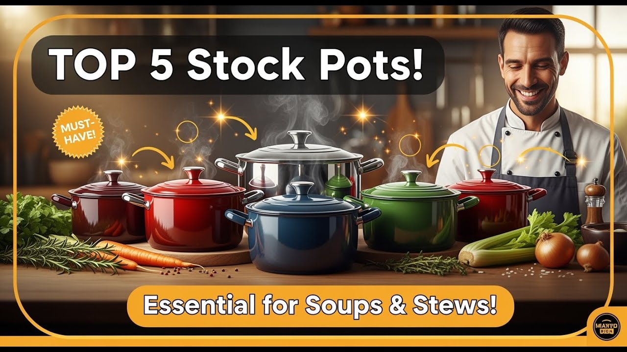 TOP 5 Best Stock Pots for Cooking 2026