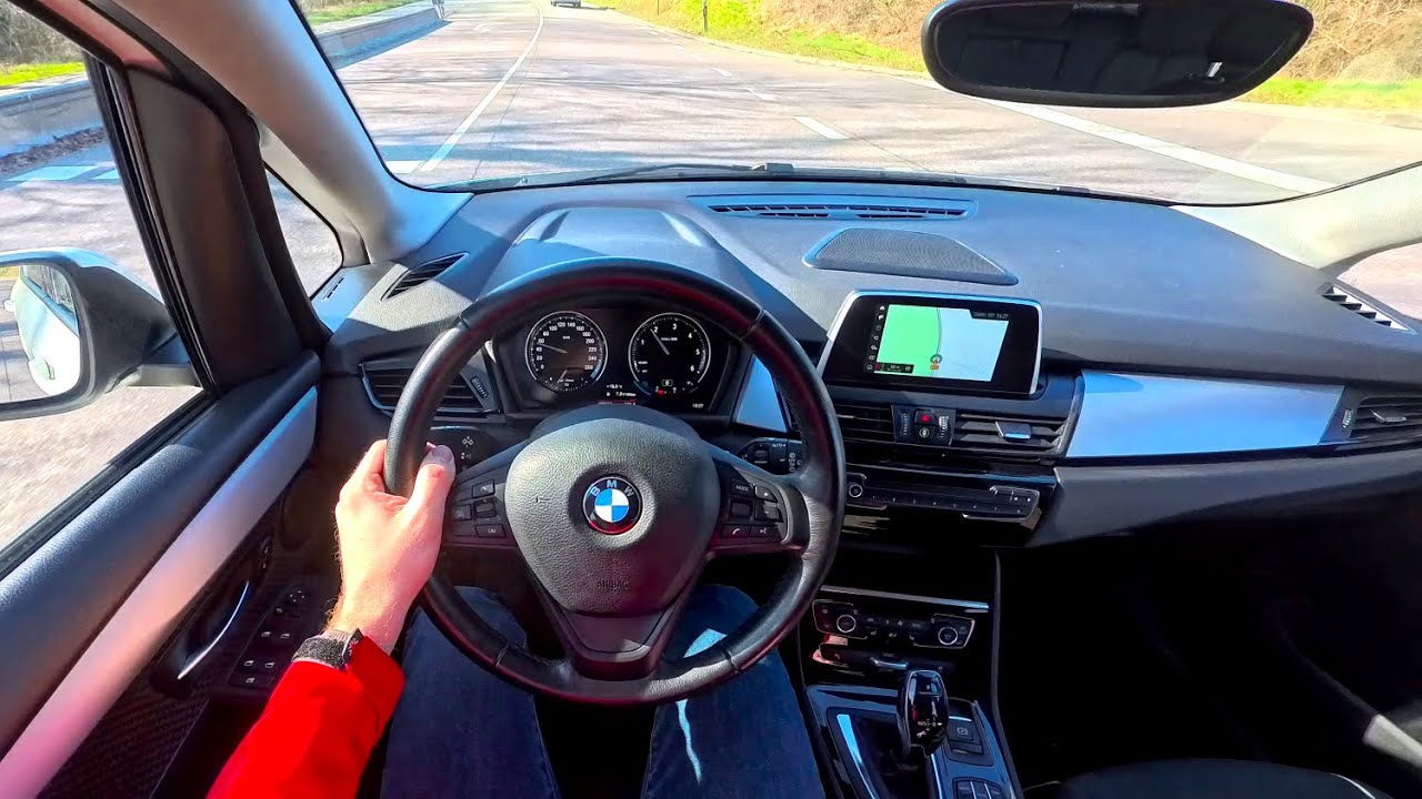 2021 BMW 218d Active Tourer [2.0 - 150 HP] POV Test Drive 4K