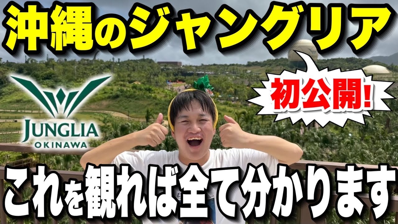 【本音レポ】沖縄新テーマパーク『ジャングリア沖縄』で1日過ごしたんだけど‥【VLOG】