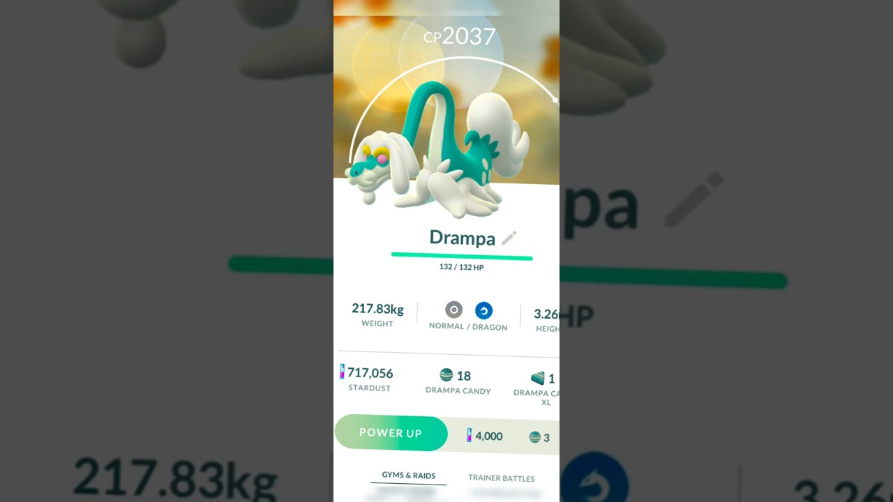 Catching | Drampa | Pokemon in raid battle Alola region 