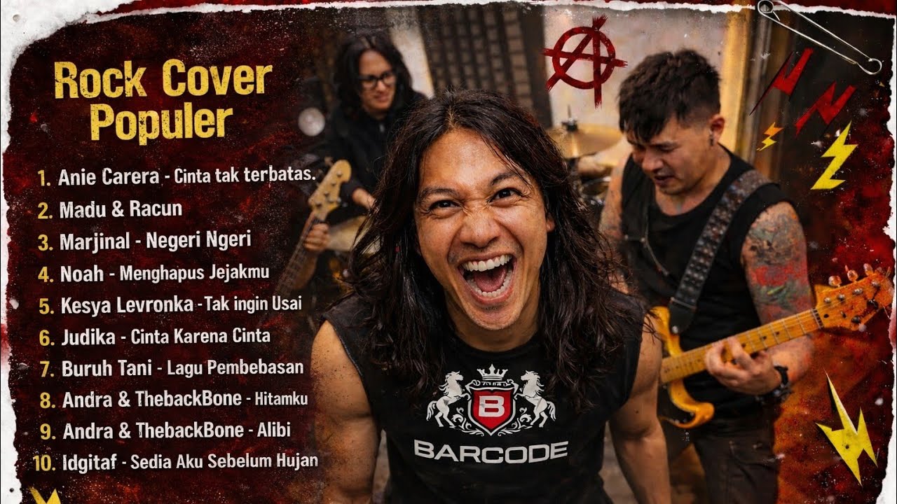 Musik Pagi bikin semangat #cover #rockindonesia 