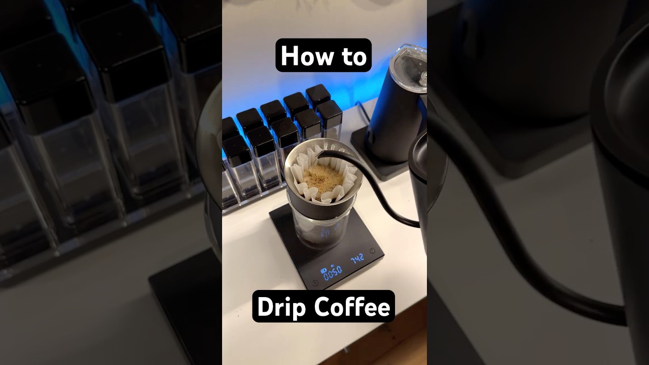 Fellow Stagg X Pour Over Workflow  #coffee #pourovercoffee #dripcoffee