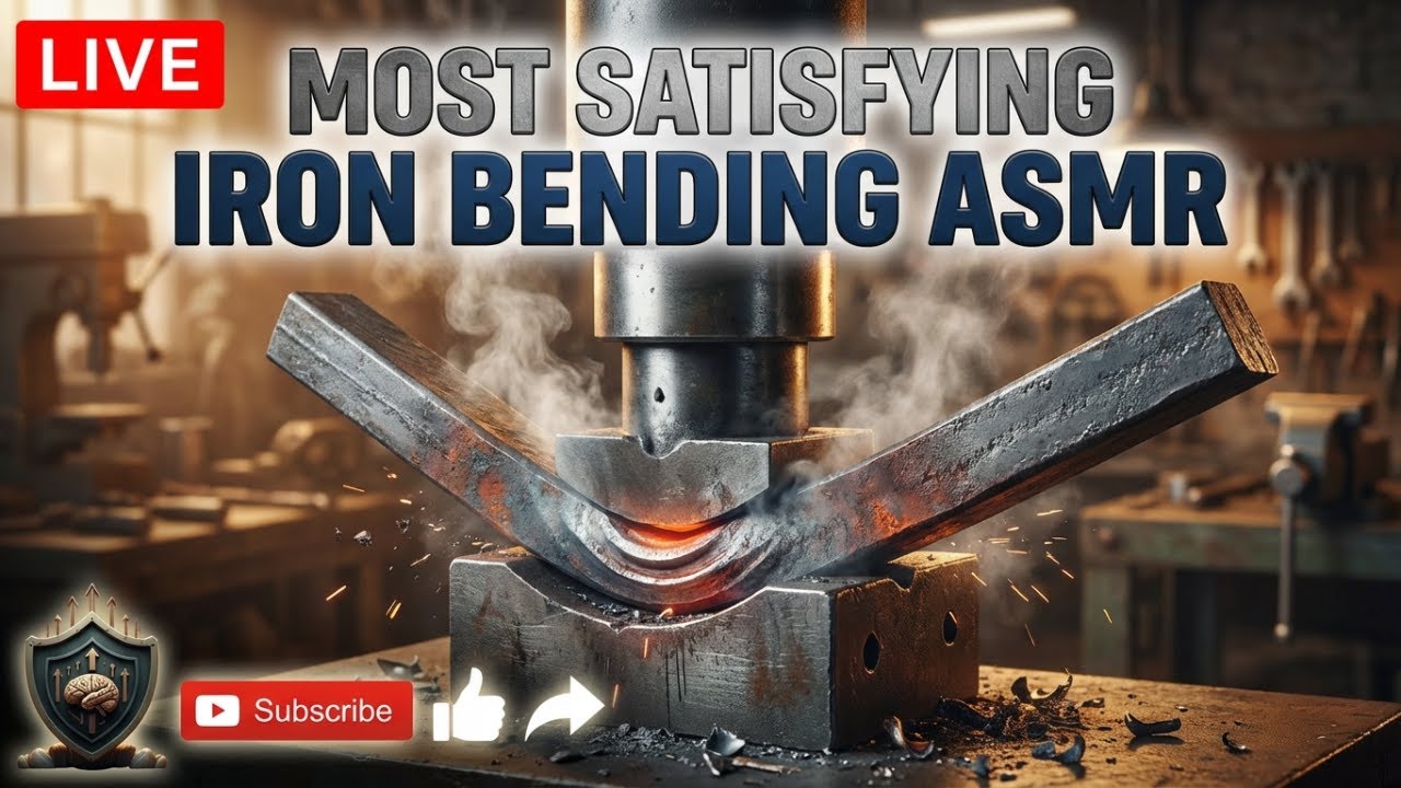 Most satisfying Iron bending ASMR