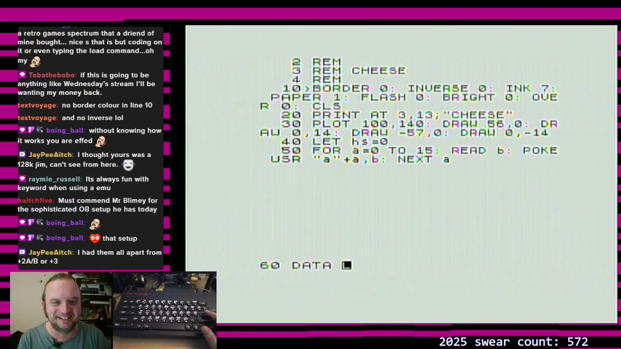 Stream Archive [30/08/2025] Tippy tappy Toastrack type in