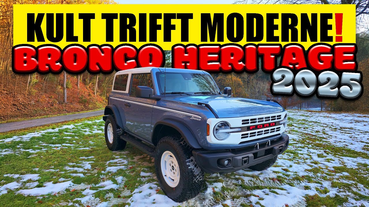 Der Bronco Heritage als 2-türige Version mit Sasquatch Paket!