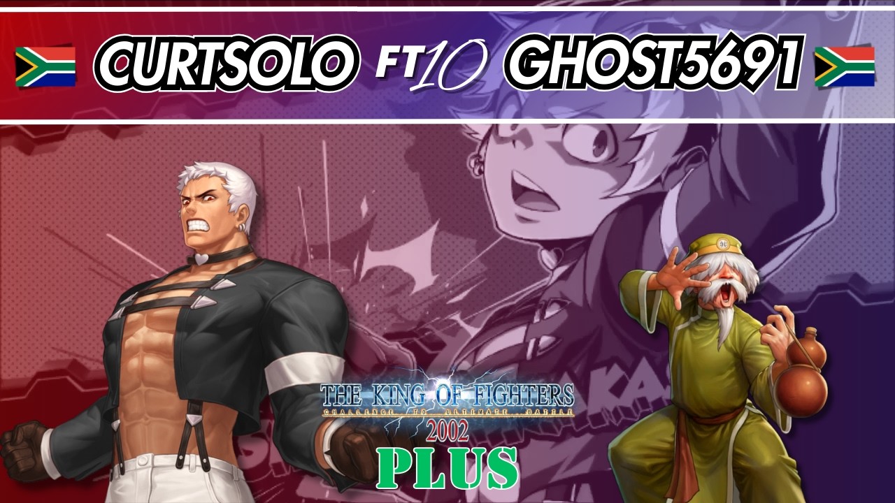 KOF2002 Plus FT10 - @curtsolokof2002 vs. @GHOST5691.