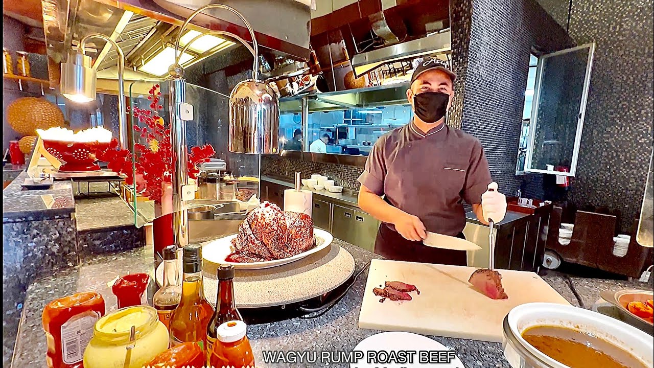 ASIA RESTAURANT HOTEL BUFFET LUNCH REVIEW @ RITZ CARLTON MEGA KUNINGAN SOUTH JAKARTA INDONESIA