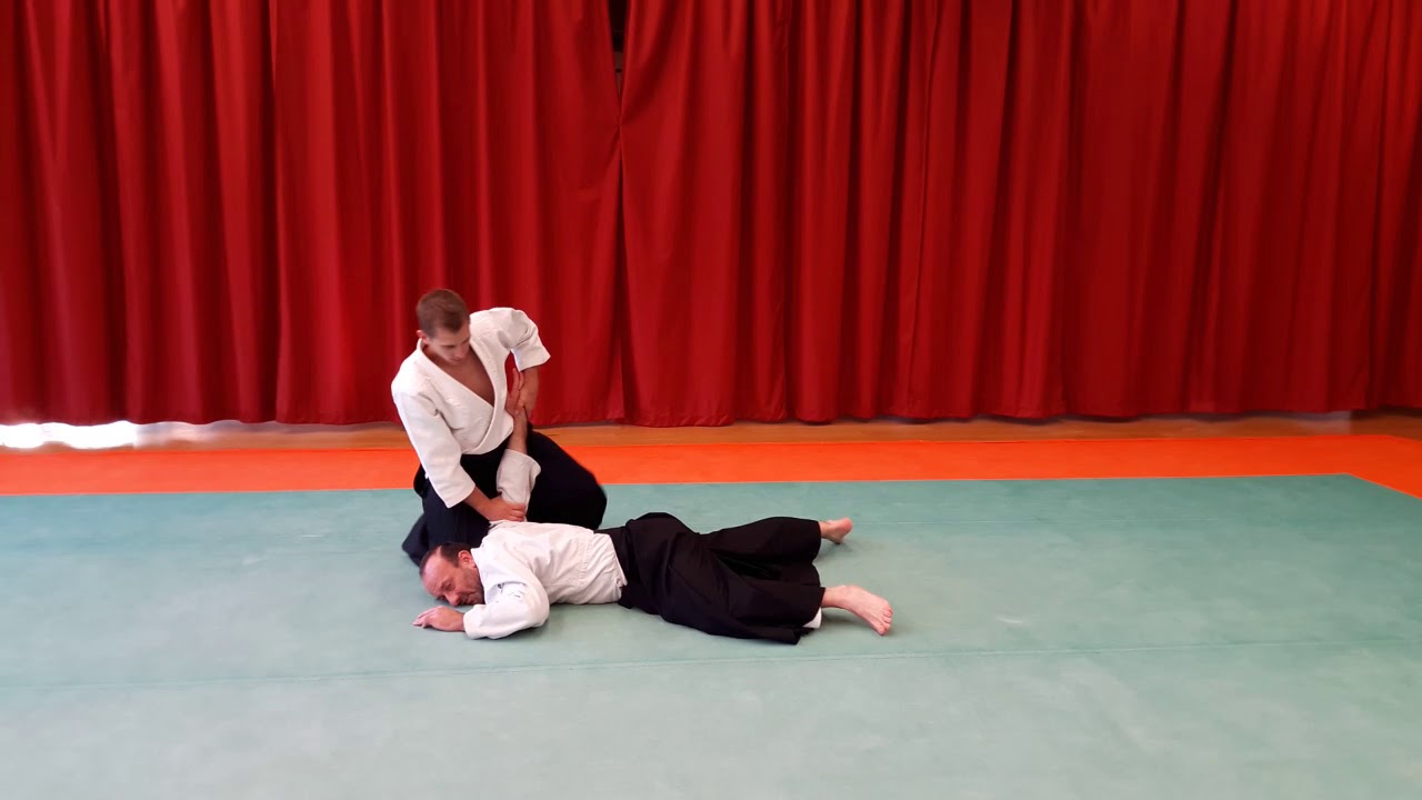Tachi waza, Katate Ryote dori, Sankyo