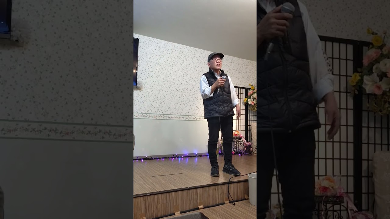 「さよならをもう一度」尾崎紀世彦さんの曲を歌いました〜。